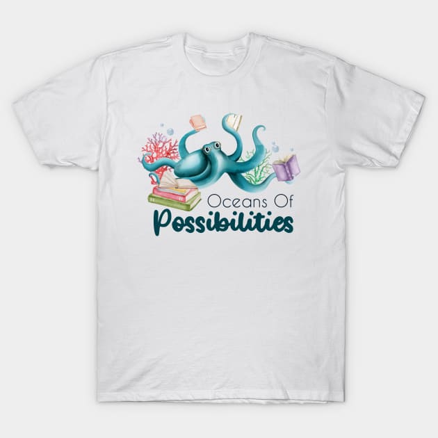 oceans of possibilities 2022 octopus T-Shirt by Babyborn